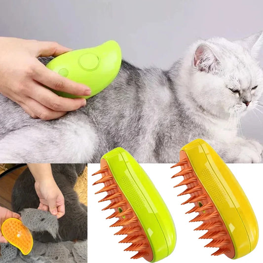 MEOW^^ Cat Steam Brush